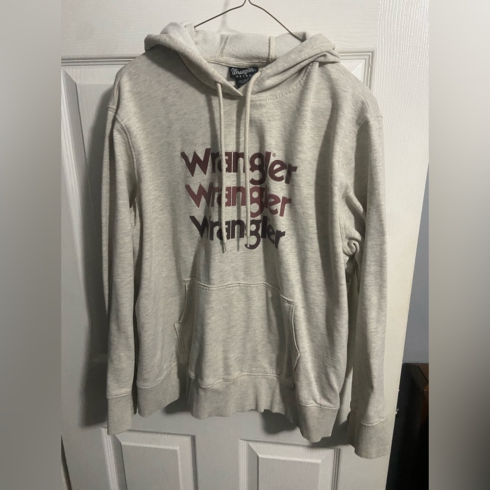 Wrangler Retro Off-White Hoodie